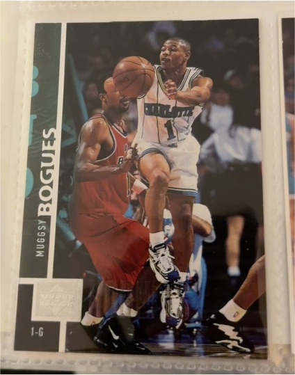 1997-98 Upper Deck #9 Muggsy Bogues — front