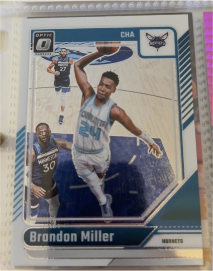 2024-25 Donruss Optic #16 Brandon Miller — front