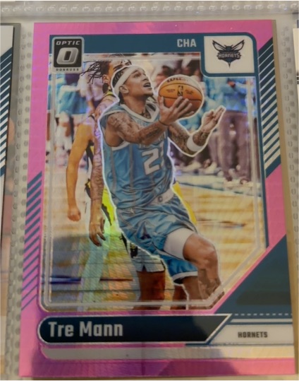 2024-25 Panini Donruss Optic #30 Tre Mann — front