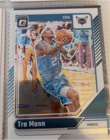2024-25 Donruss Optic #30 Tre Mann — front