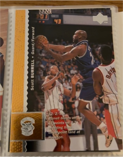 1996-97 Upper Deck #11 Scott Burrell — front
