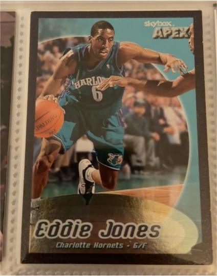 1999-00 Skybox Apex #114 Eddie Jones — front