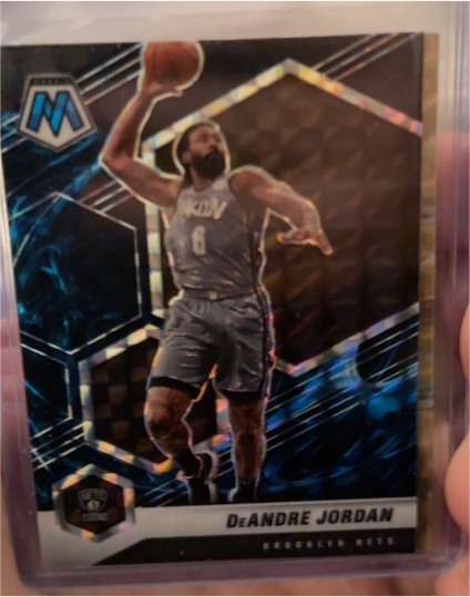 2019-20 Panini Mosaic #6 DeAndre Jordan — front
