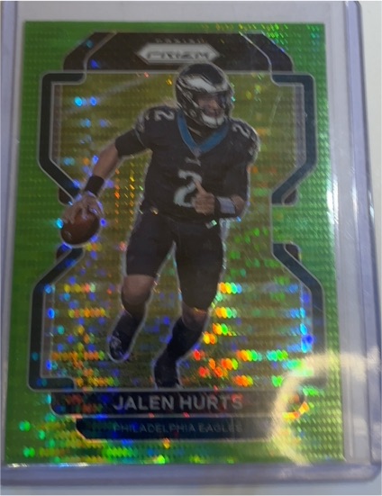 2021 Panini Prizm #158 Jalen Hurts — front
