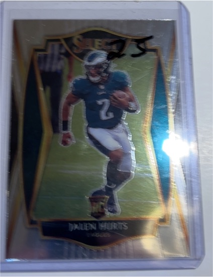 2020 Panini Select #150 Jalen Hurts — front