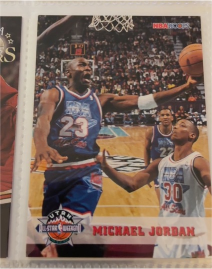 1993 SkyBox NBA Hoops All-Star Weekend #257 Michael Jordan — front