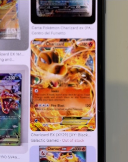 2014 Pokémon TCG #XY29 Charizard EX — front