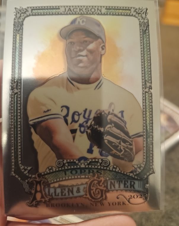 2025 Topps Allen & Ginter #18 Bo Jackson — front