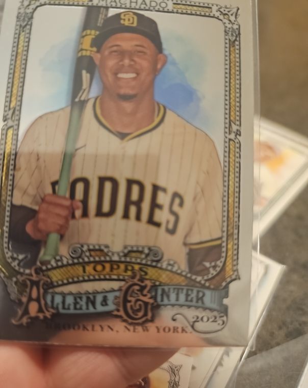 2025 Topps Allen & Ginter #134 Manny Machado — front