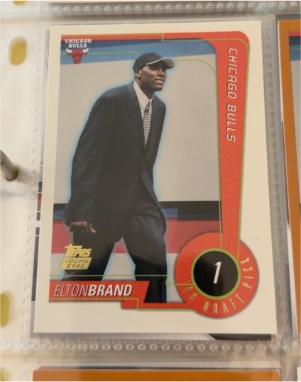 1999-00 Topps #115 Elton Brand — front