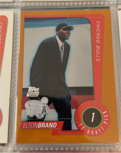 1999-00 Topps NBA Tipoff #115 Elton Brand — front