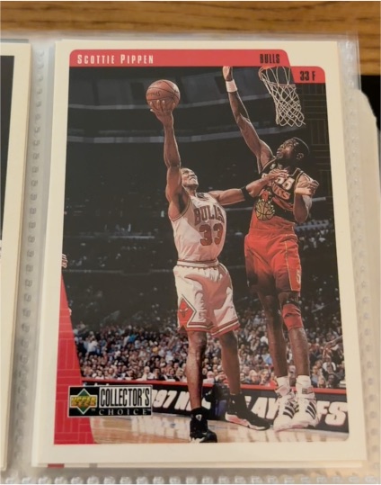 1997-98 Upper Deck Collector's Choice #218 Scottie Pippen — front