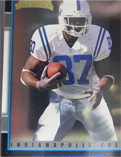 2001 Bowman #209 Reggie Wayne Rookie Card — front