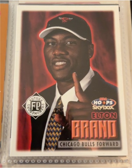 1999-00 Skybox NBA Hoops #168 Elton Brand — front
