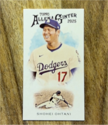 2025 Topps Allen & Ginter #N222-1 Shohei Ohtani — front