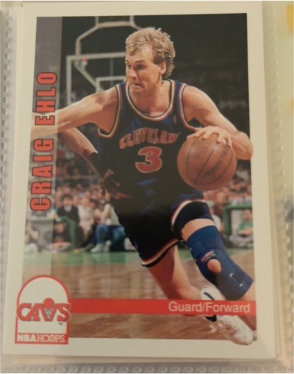 1992-93 NBA Hoops #39 Craig Ehlo — front