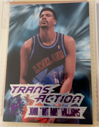 1995-96 Topps Stadium Club #359 John "Hot Rod" Williams — front