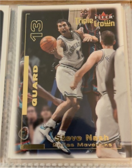 2000-01 Fleer Triple Crown #119 Steve Nash — front