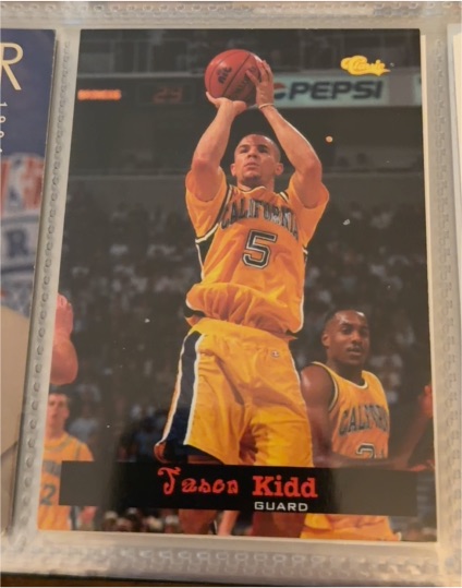 1994 Classic Draft #2 Jason Kidd — front