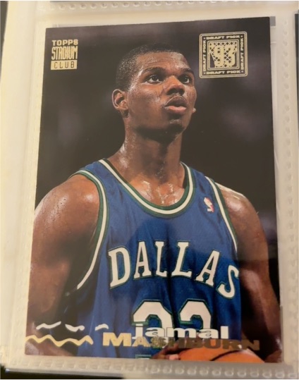 1993-94 Topps Stadium Club #220 Jamal Mashburn — front