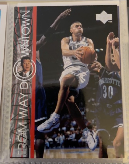 1996 Upper Deck From Way Downtown #336 Jason Kidd — front
