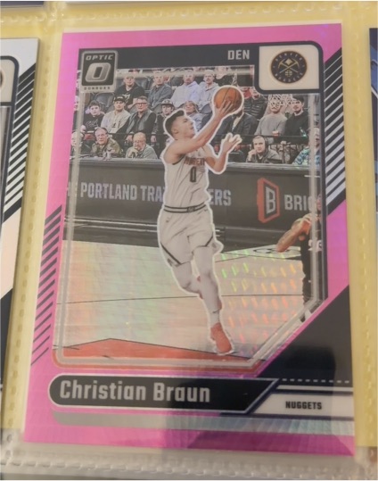 2024-25 Panini Donruss Optic #101 Christian Braun — front