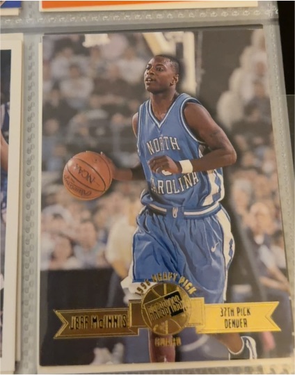 1996 Press Pass #27 Jeff McInnis — front