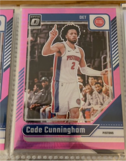 2024-25 Panini Donruss Optic #26 Cade Cunningham — front