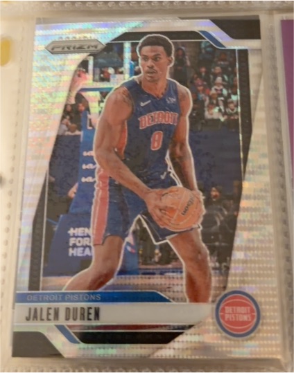 2024-25 Panini Prizm #20 Jalen Duren — front