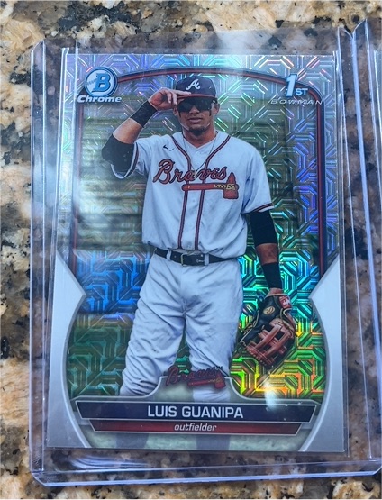2023 Bowman Chrome 1st #BCP-200 Luis Guanipa — front
