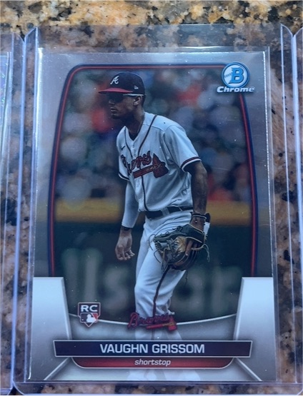 2023 Bowman Chrome #37 Vaughn Grissom — front