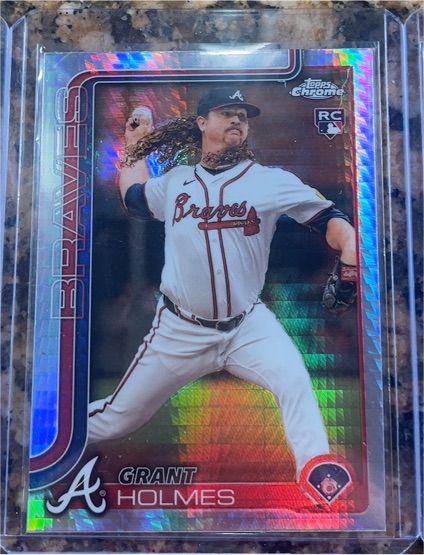 2025 Topps Chrome #169 Grant Holmes — front