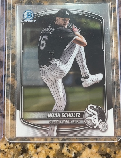 2025 Bowman Chrome Prospects #BCP-177 Noah Schultz — front