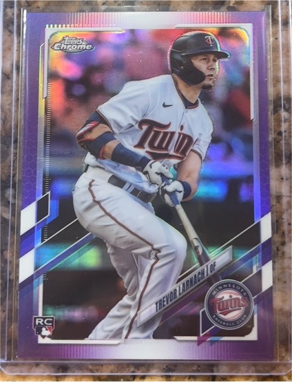 2021 Topps Chrome Update #USC69 Trevor Larnach — front