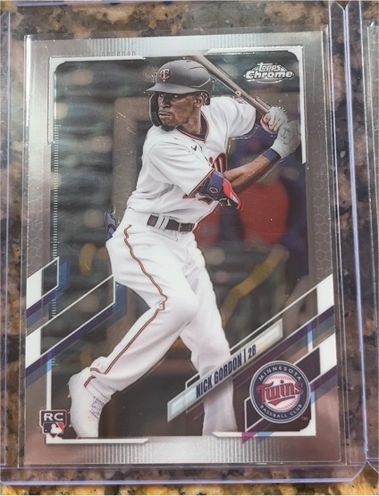 2021 Topps Chrome Update #USC16 Nick Gordon — front