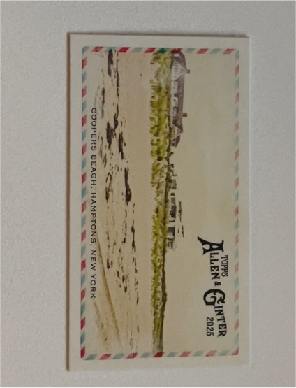 2025 Topps Allen & Ginter #BI-15 Coopers Beach — front