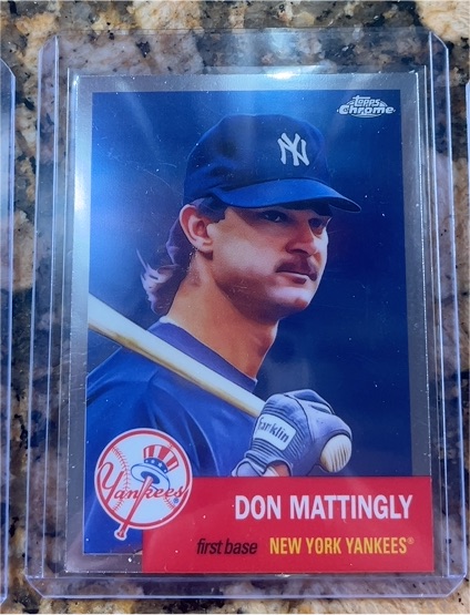 2022 Topps Chrome Platinum Anniversary #6 Don Mattingly — front