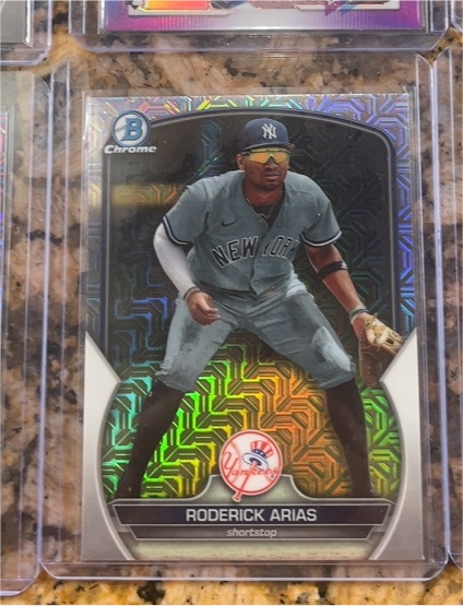 2023 Bowman Chrome Prospects #BCP-199 Roderick Arias — front
