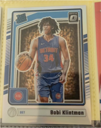 2024-25 Panini Donruss Optic #289 Bobi Klintman — front