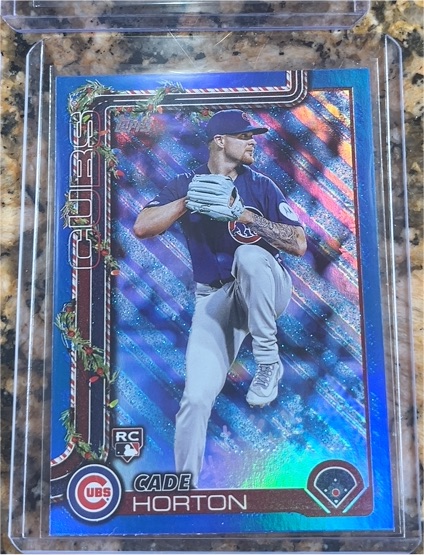 2025 Topps Holiday #H140 Cade Horton — front