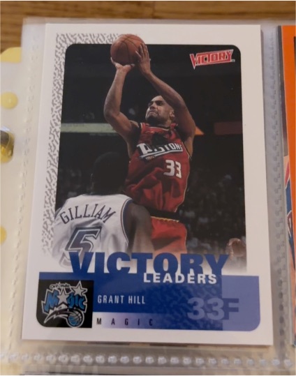 2000-01 Upper Deck Victory #239 Grant Hill — front