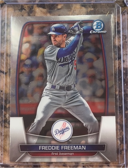 2023 Bowman Chrome #47 Freddie Freeman — front
