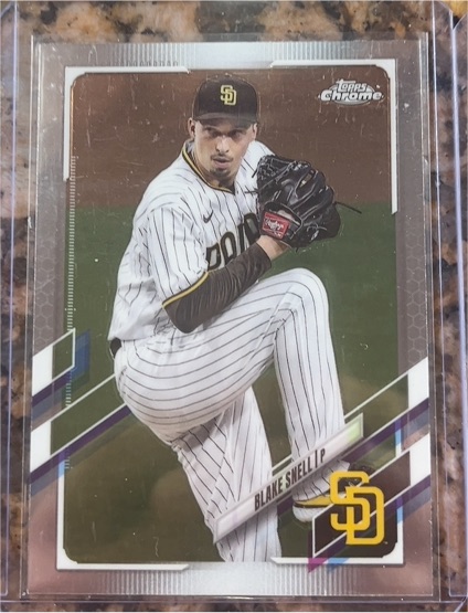 2021 Topps Chrome Update #US184 Blake Snell — front