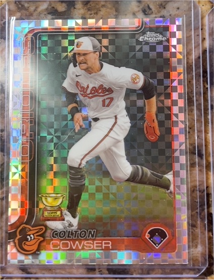 2025 Topps Chrome #44 Colton Cowser — front