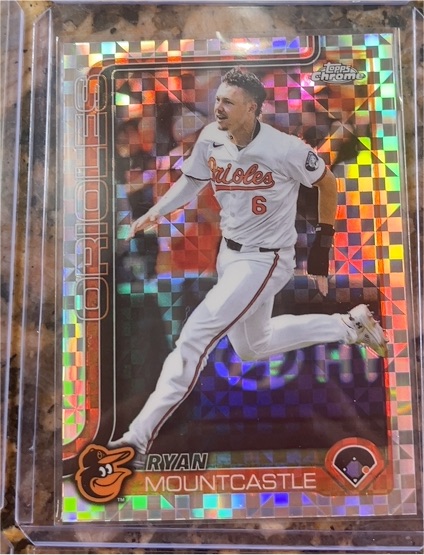 2025 Topps Chrome #297 Ryan Mountcastle — front