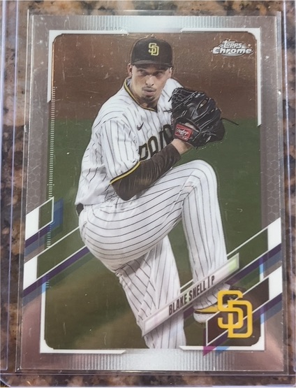 2021 Topps Chrome Update #USC45 Blake Snell — front