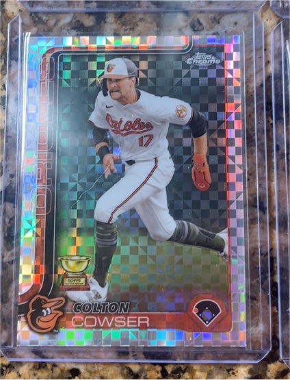 2025 Topps Chrome #44 Colton Cowser — front