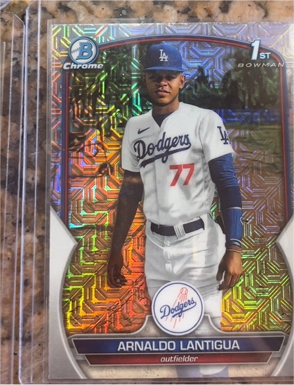 2023 Bowman Chrome #BCP-242 Arnaldo Lantigua — front