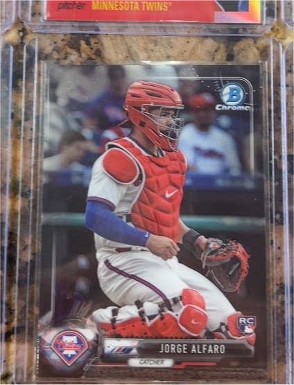 2018 Bowman Chrome Prospects #BCP-52 Jorge Alfaro — front
