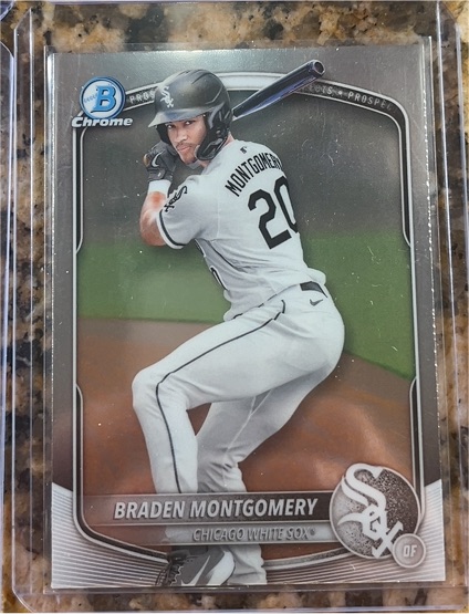 2025 Bowman Chrome Prospects #BCP-132 Braden Montgomery — front